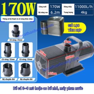 Máy bơm chìm 170W