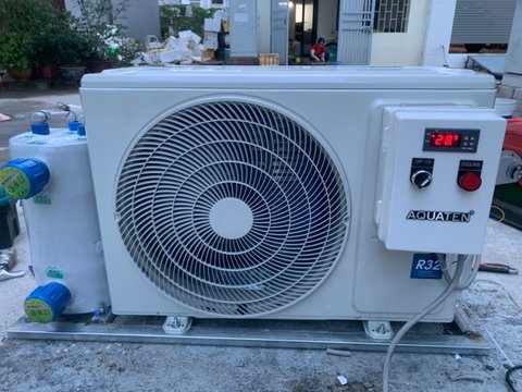 lắp máy lạnh hồ hải sản