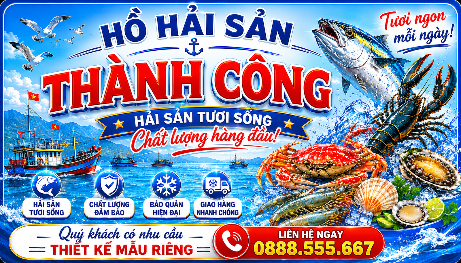 hồ hải sản Thành Công